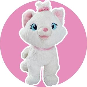 Disney Store Aristocats Marie Plush White Cat 12” Stuffed Animal – Authentic